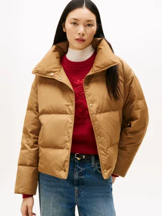 CREST MW DOWN REG JACKET hickory - Gr. - M