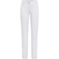 GREIFF 5-Pocket-Hose Greiff GASTRO MODA Damen-Hose 5-Pocket-Style Regular-Fit Weiß