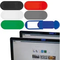 Macma Sticker 6x Abdeckung für Webcam Computer/Laptop / 6 Farben