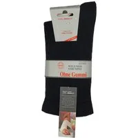 Socks 4 Fun Diabetikersocken Wellness Socken Extra Breit – Diabetes (2-er Bündel, 2-Paar, 2 Paar) extra breit, auch für umwickelte Füße