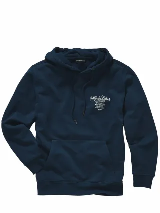 Mey & Edlich Herren ME-Club-Hoodie Grün 100 % Baumwolle