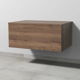 Sanipa Anbau-/Solitärschrank 2morrow (P2235) 340x800x520 Eiche-Tabak P223550