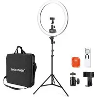Neewer Videoleuchte Neewer Ringlicht SRP18-2.4G LED-Leuchte mit Fernbedienung, Professionelles 18 Zoll Ringlicht