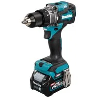 Makita Akku-Schlagbohrschrauber HP001GD201, max. 2600 U/min, inkl. 2 Akkus und Schnellladegerät