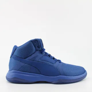 Puma Rebound Street Evo Blau Textil Unisex Lace Up Trainer 361171 06