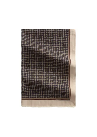 Marc OPolo Casual - Schal mit Allover-Muster braun