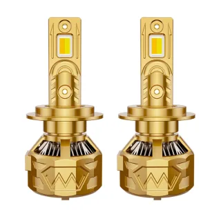 1Pair Q8A Car LED Headlight Bulb H1/H4/H7/H11/9005/9006/9012 160W 8000LM 6500K Three-color Lights Waterproof Automotive