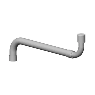 Dornbracht Auslauf für Spültisch Wand Ersatzteile 04282507500 D. 18 x 225 mm Chrom 04282507500-00