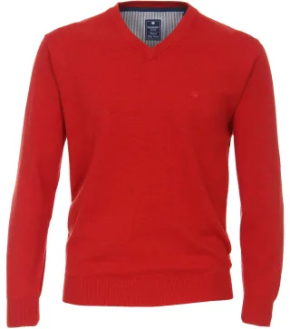 REDMOND - Pullover rot - Gr. - XL