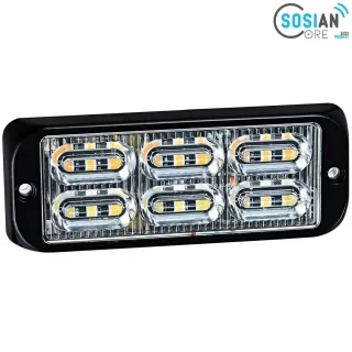 SOSIAN CORE-FB18 Frontblitzer ECE-R65 Class I Blau (ECE-R65) Set (2 Module)