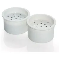 Ecoviva Wasserfilter MATE3 Remineralisierungsfilter-2pcs, Zubehör für WP-RO-MATE3 Auftisch Osmoseanlage Trinkwasser, erhöht pH-Wert und Mineralgehalt