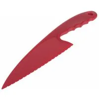 WESTMARK Tortenheber / Kuchenschneider, Extra breit, Länge: 29 cm, Kunststoff, Rot