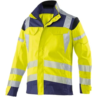 KÜBLER REFLECTIQ Jacke PSA 2 warngelb/dunkelblau 46 - 1207 8340-3448-46