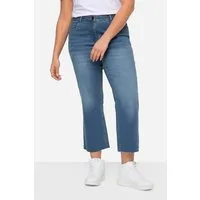 Angel of Style Regular-fit-Jeans 7/8-Jeans Claire Stretchkomfort geschnittener Saum