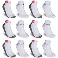 TEXEMP Sneakersocken 12 Paar Sneaker Socken Herren Damen USA Mehrfarbig Baumwolle Freizeit (12-Paar, 12 Paar) Robust & Langlebig