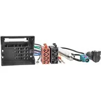 tomzz Audio Radio Adapter Kabel passt für Audi Skoda Seat VW Quadlock auf ISO + An KFZ-Adapter