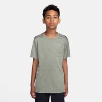 Nike T-Shirt K NK DF MILER SS TOP für Teens geeignet, Langarm mit Kapuze, Rundhals