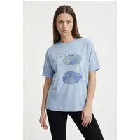 ONLY Kurzarmshirt ONLJANY S/S O-NECK PRINT TOP BOX JRS Viskosemischung, regular fit, Rundhals