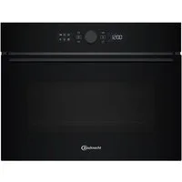 BAUKNECHT Backofen mit Mikrowelle BCW56HMSK, Hydrolyse, SoftClose-Tür, Dynamic Steam, Schnellstart, Brot-Auftaufunktion