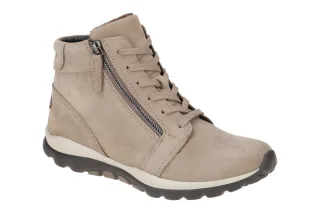 Gabor 76.868.40 Damen Stiefeletten Beige Muskat Komfort Mid-Sneaker