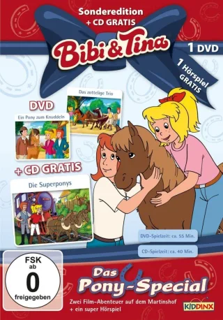 Bibi und Tina - Pony-Special (+ Hörspiel-CD) [2 DVDs]