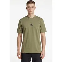 adidas Sportswear T-Shirt ESSENTIALS SMALL LOGO SINGLE JERSEY sportliches Kurzarmshirt, mit Rundhalsausschnitt