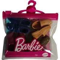 Barbie Puppen Schuhe Mattel GWF12 Barbie Schuh Set für Ken, 4-er Set, (Set, 4-tlg., 4 Paar Puppenschuhe)
