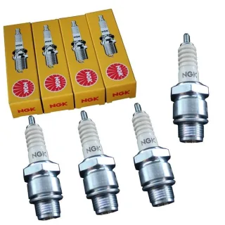 4 NGK Z?ndkerzen  BUR5ET-10 Audi 80 100 Seat Toledo I VW Passat Golf I II 1,6