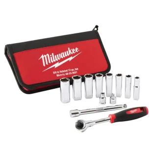 Milwaukee Ratschensatz 3/8" 12-teilig - 48229001