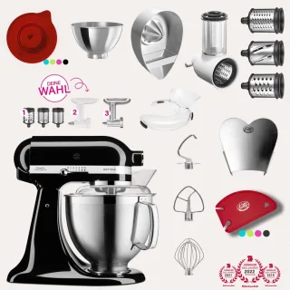 KitchenAid Artisan 4,8 Liter KSM185 Spar-Set mit Gemüseschneider &...