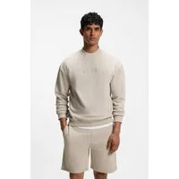 BOSS Sweatshirt Fashion im Relaxed Fit, gestickter Logoschriftzug