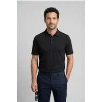 OLYMP Poloshirt aus hochwertigem Leinen, unifarben