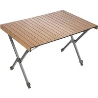 TIMBER RIDGE Campingtisch Klappbar Tisch, 100 kg Tragkraft & höhenverstellbar Ultraleichtes Alu (1-St), aus rostfreiem Aluminium, 109x71×69cm