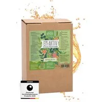 Fischer's EM-Chiemgau Bodenverbesserer EM-aktiv Bodenhilfsstoff und Pflanzenstärkungsmittel, Verschiedene Größen erhältlich, Bodenleben fördern, Fäulnis reduzieren, Pflanzen kräftigen