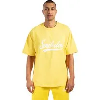 Smilodox T-Shirt Lorik, Locker geschnittenes Oversize Shirt mit Retro Frontprint bequemer Rundhalsausschnitt weiches Material moderner Streetwear Look