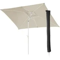 SVITA Sonnenschirm, Set, Set Sonnenschirm mit Schutzhülle, Set, mit Schutzhülle, Balkonschirm, Sonnenschutz, 3x2 m
