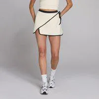 MP Damen Tempo Contrast Wrap Skort - Cremeweiß - L