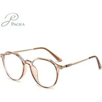 PACIEA Lesebrille Damen Herren Rundrahmen Blaulichtfilter Vollrand Ultraleicht