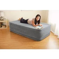 Intex Luftbett Intex 64412 Luftbett Pumpe Gästebett Luftmatratze 99x191x46