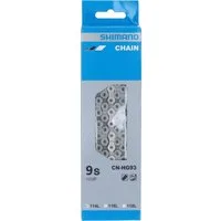 Shimano Fahrradkette SHIMANO Kette CN-HG93 9-fach Fahrradkette - 114 Glieder für 9-fach Ant