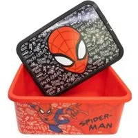 Spiderman Aufbewahrungsbox 13 l Kinderzimmer Box für Spielzeug