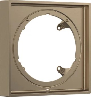 Hansgrohe Verlängerungsrosette AXOR ShowerSelect ID eckig 22 mm brushed bronze , 13645140 13645140
