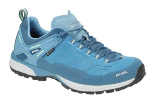Meindl 47140 18 Top Trail Lady GTX Damen Wanderschuhe hellblau/gelb wasserdicht
