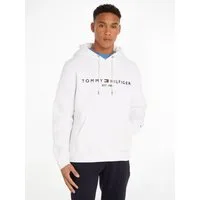 Tommy Hilfiger Kapuzensweatshirt TOMMY LOGO unifarben, casual, regular fit, Baumwollmix, Kapuze