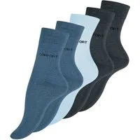 Cotton Prime® Socken ohne Gummibund (10-Paar) weiche Baumwollqualität