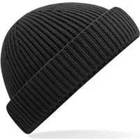 Beechfield® Strickmütze Fischermütze Herren Strick Mütze Beanie Seemannsmütze Kurz Harbour