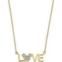 DISNEY Jewelry Collier Disney Mädchen-Kette 925er Silber