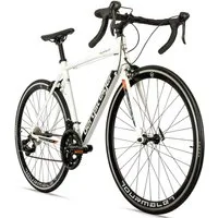 bergsteiger Rennrad Tourmalet 28 Zoll, Alu Gravelbike 14 Gang-Schaltung, Damen, Herren, 14 Gang, Kettenschaltung, Felgenbremse, Gewicht nur 11 kg