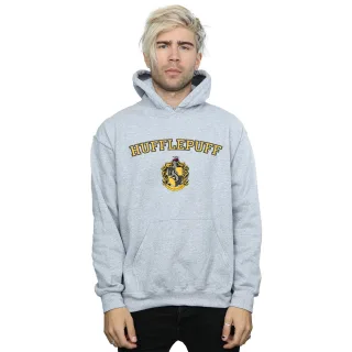 Harry Potter - "Hufflepuff" Kapuzenpullover für Herren (Grau)