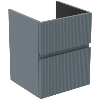 Ideal Standard Waschtischunterschrank Finesse 430x402x540mm 2 Auszüge Aschblau matt, E3405UQ E3405UQ